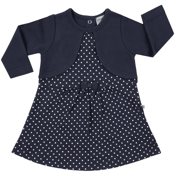 Jacky Jurk Donkerblauw Gedessineerd - Afbeelding 2