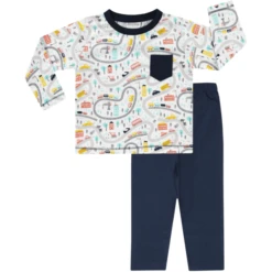 JACKY Pyjama 2st. Blauw