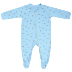 JACKY Pyjama BEACH FRIENDS Turkoois Gedessineerd