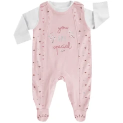 JACKY Romperset SWEET HOME Roze