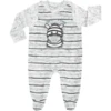 JACKY Romperset ZEBRA-rings/grijs-melange
