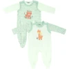 JACKY Rompertje 2-pack Groen