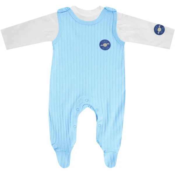 JACKY Rompertje BEACH FRIENS Wit/turquoise