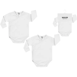 JACKY Wikkel Body Met Lange Mouwen 2-pack Wit