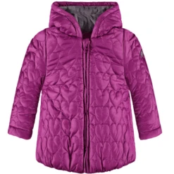 KANZ Girl S Anorak Met Levendige Altviool Met Capuchon