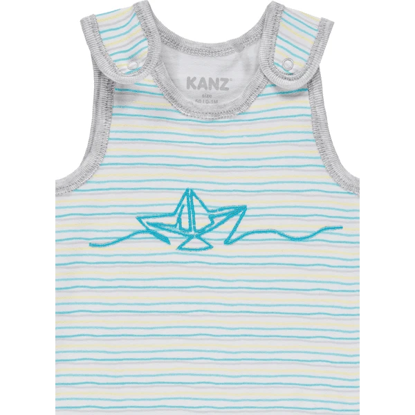KANZ Jongens Romper Pak Set Y/d Strip|multi Color Ed - Afbeelding 3