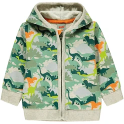 KANZ Jongens Sweatshirt Met Capuchon, |multi Allover Color Ed