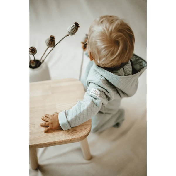 Kindsgard Baby Jumpsuit Vaffel Roze - Afbeelding 4