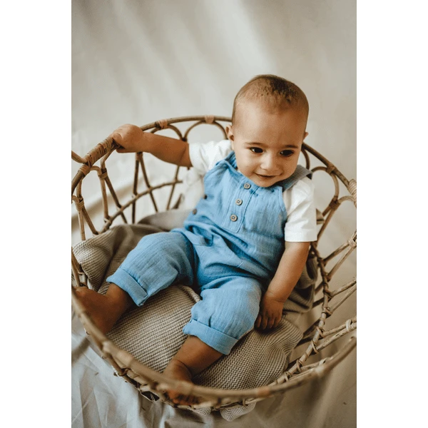 Kindsgard Mousseline Tuinbroek Himma Mint - Afbeelding 4