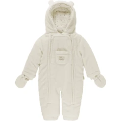 Kindsgard Pluche Overall Bomo Wit