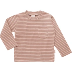 Kindsgard Rib Shirt Met Lange Mouwen Lipala Roze