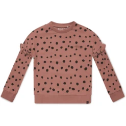 Koko Noko Sweatshirt Nova Dusty Roze Gestippeld