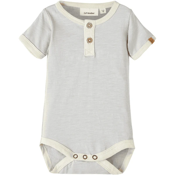 Lil'Atelier Korte Mouw Bodysuit Nbmdawson Harbor Mist