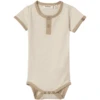 Lil'Atelier Korte Mouw Bodysuit Nbmdawson Turtledove