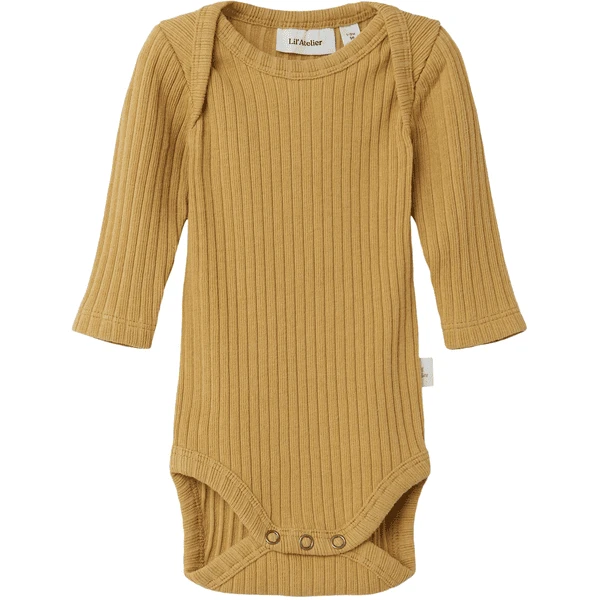 Lil'Atelier Lange Mouw Body Nbnikar Honing Mosterd