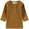 Lil'Atelier Lange Mouw Overhemd Nbmrajo Golden Bruin