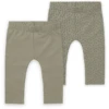 LITTLE Legging Savannah 2-pack Olive / Heart