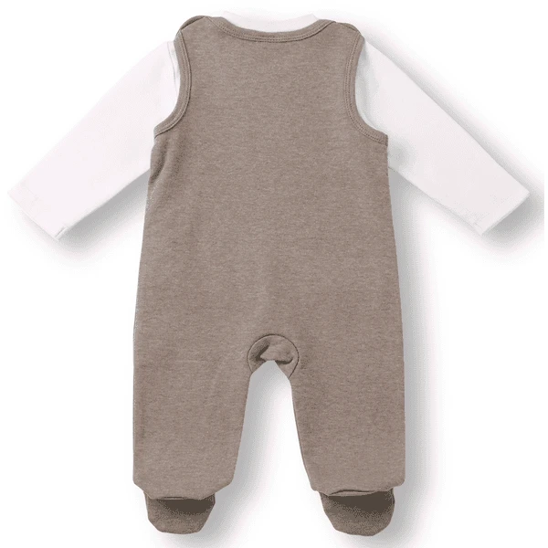 LITTLE Romperset 2-delig Beige GemĂȘleerd - Afbeelding 5