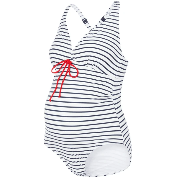 Mama;licious Zwangerschapsbadpak MLNEWJOSE Sneeuw White - Afbeelding 5