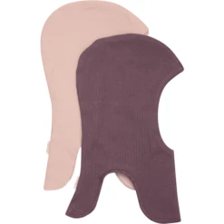Minymo Bivakmuts 2-pack Oud Misty Rose