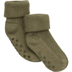 Minymo Stopper Socks 2 Pack Gedroogd Kruid