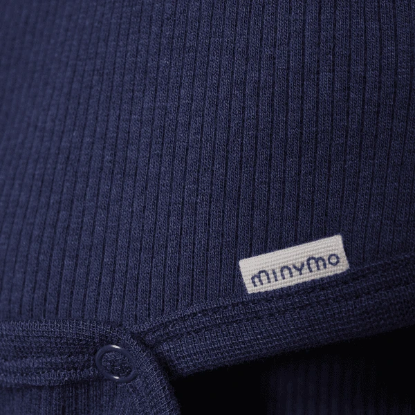 Minymo Wrap Rib Dark Navy - Afbeelding 3