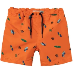 Name It Bad Shorts Nmmzimmi Levendig Orange