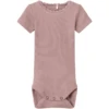 Name It Bodysuit Met Korte Mouwen Nbfkab Deauville Mauve