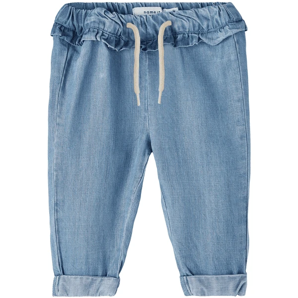 Name It Jeans Nbf Bella Light Blauw Denim - Afbeelding 5