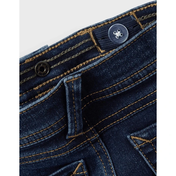 Name It Jeans Nmmsilas Donkerblauw Denim - Afbeelding 2
