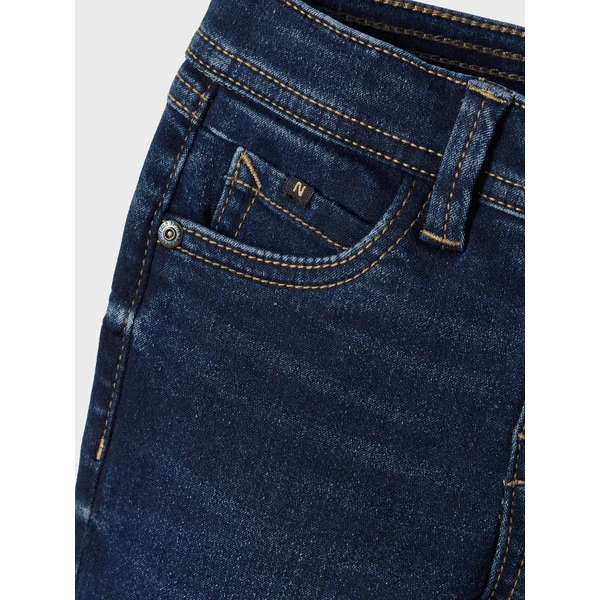 Name It Jeans Nmmsilas Donkerblauw Denim - Afbeelding 3