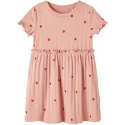 Name It Jurk Nmfhallie Rose Tan