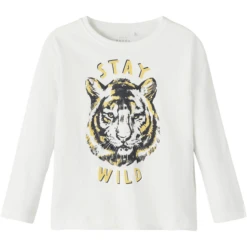 Name It Lange Mouw Shirt Nmmvagno White Alyssum