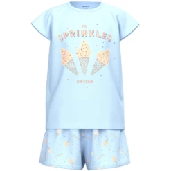 Name It Nantucket Pyjama Kort Breeze