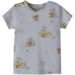 Name It Shirt Met Lange Mouwen Nbmdart Pearl Blauw