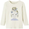 Name It Shirt Met Lange Mouwen Nmfberry Boter Cream