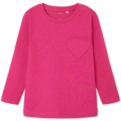 Name It Shirt Met Lange Mouwen Nmfdorthe Roze Duizendblad