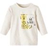 Name It Shirt Met Lange Mouwen Tiger Nbmfumon Peyote Melange