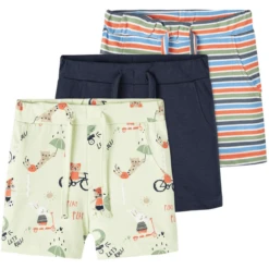 Name It Shorts 3 Pack Nbmforis B Right White