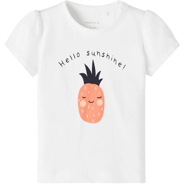 Name It T-shirt Nbffanna B Right White - Afbeelding 3