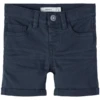 Name It Twill Shorts Nmmsofus Donker Saffier