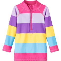 Name It UV Zwemshirt Nmfzimmi Roze Duizendblad