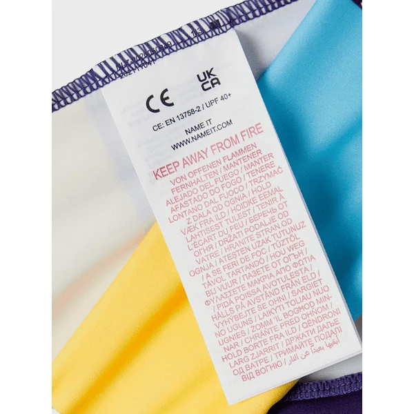 Name It UV Zwemshirt Nmmzezan Surf Op Het Web - Afbeelding 4