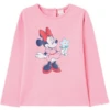 OVS Lange Mouw Shirt Minnie Sachet Roze