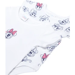 OVS Rompertje Met Korte Mouwen 2-pack Minnie Mouse B Right White