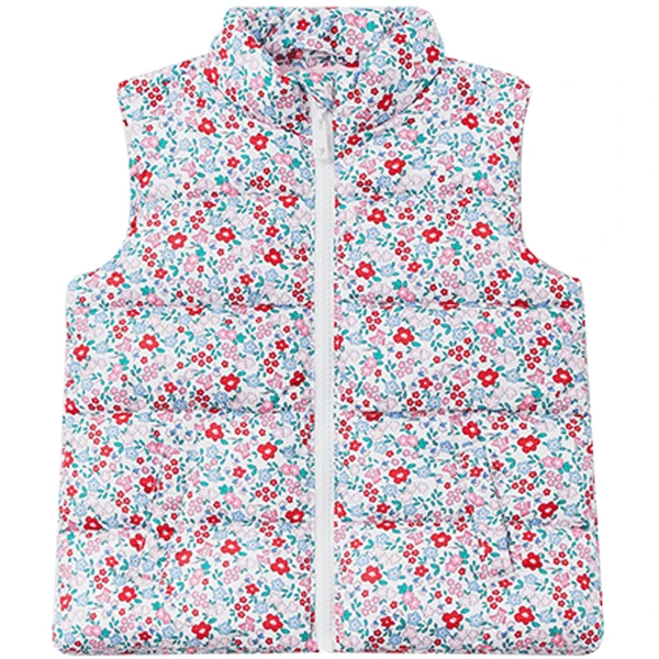 OVS Vest Flower S White - Afbeelding 3