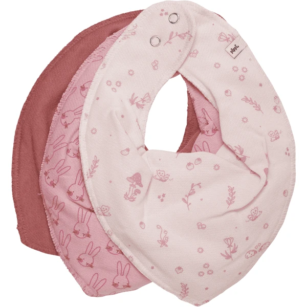 Pippi Bandana 3 Pack Rose - Afbeelding 3