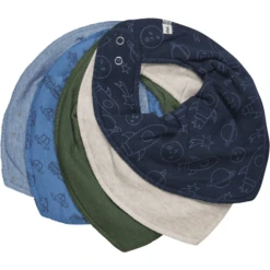 Pippi Bandana 5 Pack Ashley Blauw