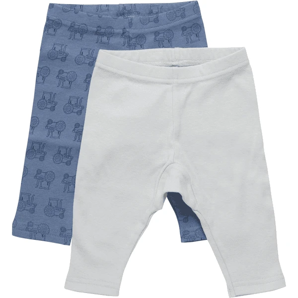 Pippi Legging 2 Pack Blue Mirage - Afbeelding 2