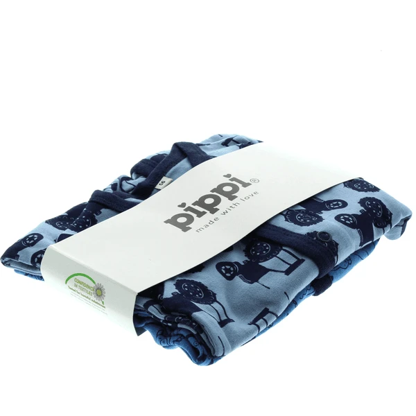 Pippi Pyjama Met Benen 2-pack Blauw - Afbeelding 4